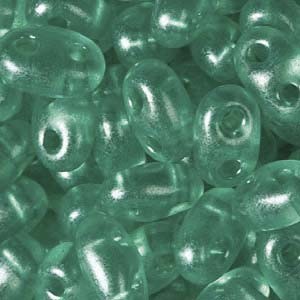 Twin Beads TWN08358 2,5x5mm Crystal Green Aqua ca23gr.
