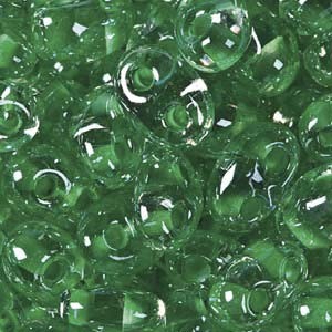 Twin Beads TWN38656 2,5x5mm Crystal Light Green Colorlined ca23gr.