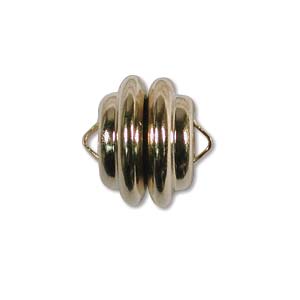 Magnetverschluss 11x11mm Brass