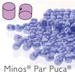 Minos par Puca ® 2,5x3mm 02010-25014 Pastel Light Sapphire ca 10 gr