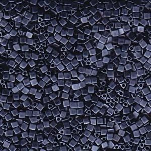 Miyuki Beads Sharp Triangle Beads 2,5mm 2001 metallic matt Blue Grey 13 Gr.