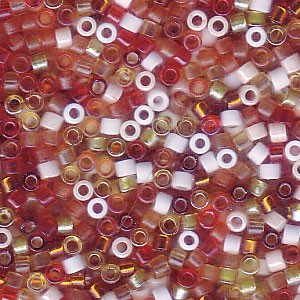 Miyuki Delica Beads 1,6mm Mix04 Wheatberry 7,2 Gr.