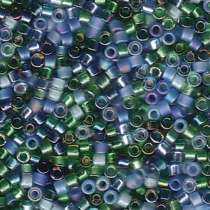 Miyuki Delica Beads 1,6mm Mix06 Lagoon 7,2 Gr.