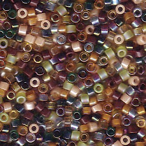 Miyuki Delica Beads 1,6mm Mix07 Earthtone 7,2 Gr.