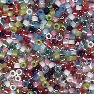 Miyuki Delica Beads 1,6mm Mix15 Springflowers 7,2 Gr.