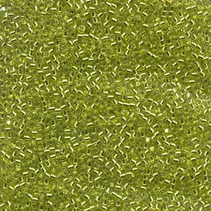 Miyuki Delica Beads 1,6mm DB0147 Silverlined Chartreuse 5gr