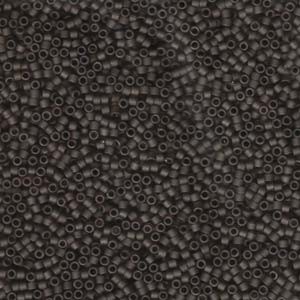 Miyuki Delica Beads 1,6mm DB0384 matt transparent smokey Quarz 5gr