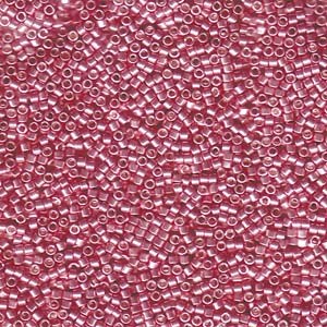 Miyuki Delica Beads 1,6mm DB0435 galvanized Pink Blush 5gr