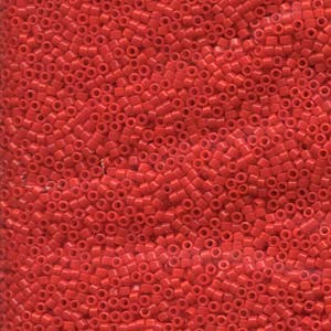 Miyuki Delica Beads 1,6mm DB0727 opaque Light Red 5gr