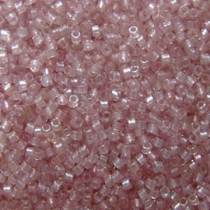 Miyuki Delica Beads 1,6mm DB1673 inside colorlined Cotton Candy 5gr
