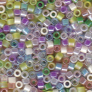 Miyuki Delica Beads 2,2mm Mix15 Springflowers 7,2 Gr.