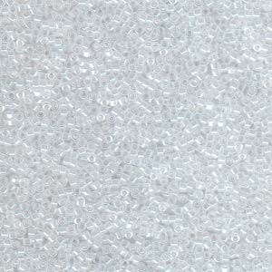 Miyuki Delica Beads 2,2mm DBM0231 opaque luster White Pearl 7,2 Gr.