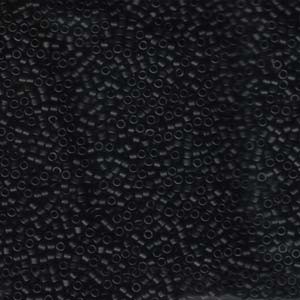 Miyuki Delica Beads 2,2mm DBM0310 matte Black 7,2 Gr.
