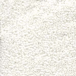Miyuki Delica Beads 2,2mm DBM0351 matte White 7,2 Gr.