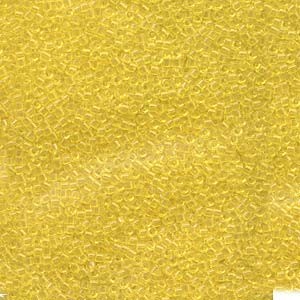 Miyuki Delica Beads 2,2mm DBM0710 transparent Yellow 7,2 Gr.