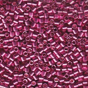 Miyuki Delica Beads 3mm DBL1840 Duracoat galvanized Hot Pink ca 6,8 Gr.