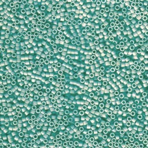 Miyuki Delica Beads 1,6mm DB1136 opaque Sea Opal 5gr