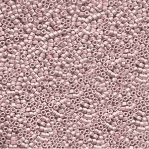 Miyuki Delica Beads 1,6mm DB1166 galvanized matt Pink Blush ca 5gr