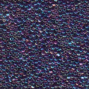 Miyuki Dreieck Beads, Triangle Beads 2,5mm 1832 colorlined Light Rose Violet 13gr