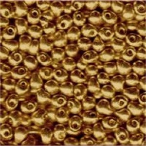Miyuki Drop Beads 2,8mm 4202 DURACOAT galvanized Gold 9gr.