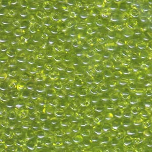 Miyuki Drop Beads 3,4mm 0143 transparent Lime Green 10gr