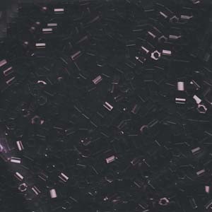 Miyuki Hexagon Beads 8C-0401 3mm opaque Black 11gr