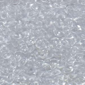 Miyuki Long Magatama Beads 4x7mm ca8,5gr 0131 transparent Clear