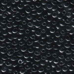 Miyuki Magatama Beads 4mm 0401 Black ca 24gr
