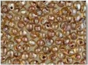 Miyuki Tropfen Beads 3,4mm 4505 transparent light Smoky Topaz Picasso ca 10gr