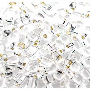 Miyuki Tropfen Beads 3x5,5mm 0001 silverlined Crystal ca 25gr