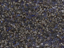 Miyuki Rocailles Beads 1,5mm  4556 Matt Crystal Azuro ca 11 gr