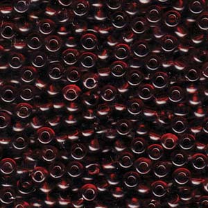 Miyuki Rocailles Beads 4mm 0134 transparent dark Topaz ca 20gr