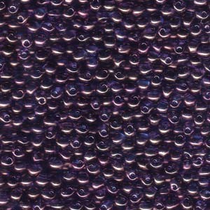 Miyuki Drop Beads 3,4mm 1884 luster Violet Gold 10gr