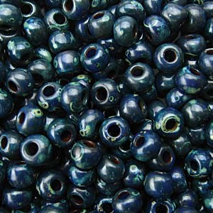 Miyuki Rocailles Picasso Beads 3mm 4516 matt Montana ca 22gr