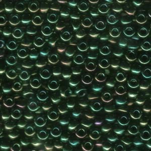 Miyuki Rocailles Beads 4mm 0453 metallic Olive Irisierend ca 20gr