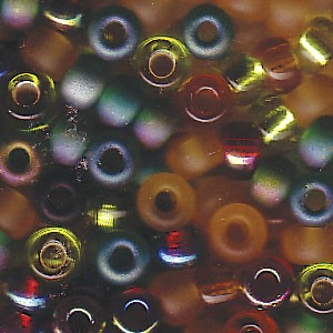 Miyuki Rocailles Beads 4mm Mix07 Earthtone ca 20 Gr.