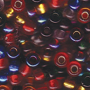 Miyuki Rocailles Beads 4mm Mix16 Rainbow ca 20 Gr.