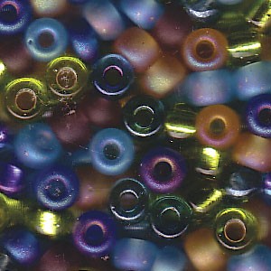 Miyuki Rocailles Beads 4mm Mix20 Prarie ca 20 Gr.