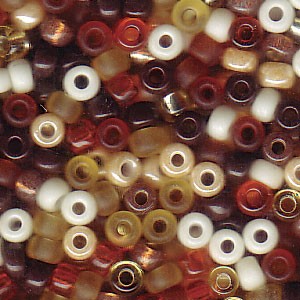 Miyuki Rocailles Beads 3mm Mix04 Wheatberry ca 22gr