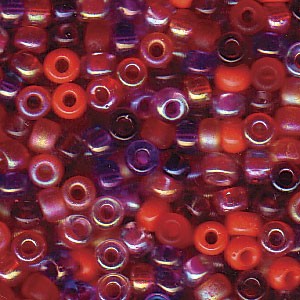 Miyuki Rocailles Beads 3mm Mix10 Melonberry ca 22gr