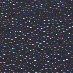 Miyuki Rocailles Beads 3mm 0452 metallic rainbow Midnight Blue ca 13gr