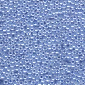 Miyuki Rocailles Beads 3mm 0524 ceylon Dusky Blue ca 13gr