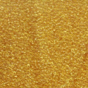 Miyuki Rocailles Beads 2mm 0132 transparent Light Gold 12gr