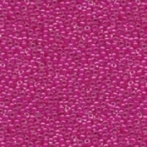 Miyuki Rocailles Beads 2mm 0209 insinde colorlined Fuchsia 12gr