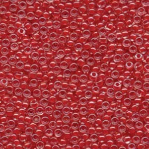 Miyuki Rocailles Beads 2mm 0226 insinde colorlined Strawberry 12gr