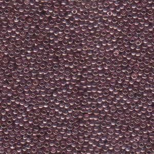 Miyuki Rocailles Beads 2mm 0312 luster Lilac Gold 12gr