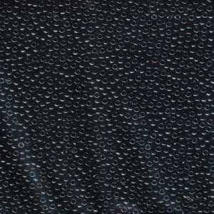 Miyuki Rocailles Beads 2mm 0401 opaque Black 12gr
