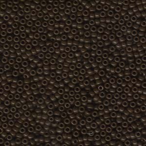 Miyuki Rocailles Beads 2mm 0409 opaque Brown 12gr