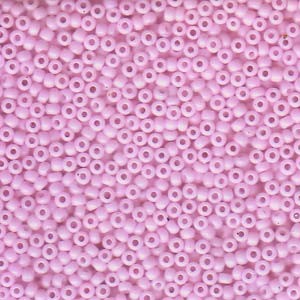 Miyuki Rocailles Beads 2mm 0415 opaque Pink 12gr
