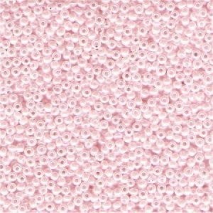Miyuki Rocailles Beads 2mm 0427 opaque luster Light Pink 12gr